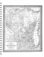 Wisconsin State Map 1850